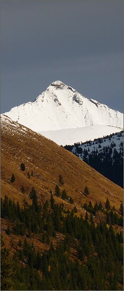 A Rocky Mountain Peak in Alberta